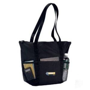 Custom Printed Convention Tote Bag - 10.25"w x 13"h x 7.5"d