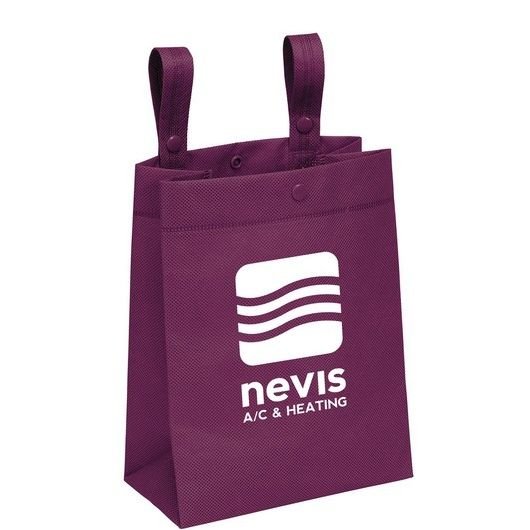 Hang Around Custom Tote Bags - 8"w x 10"h x 4"d