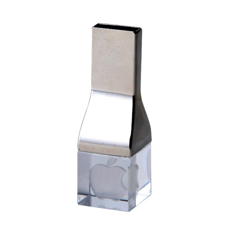 Fancy Perfume Shaped Crystal Custom USB Flash Drive