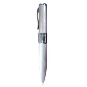 Custom Stainless Steel USB Flash Drive w/ Ballpoint Pen