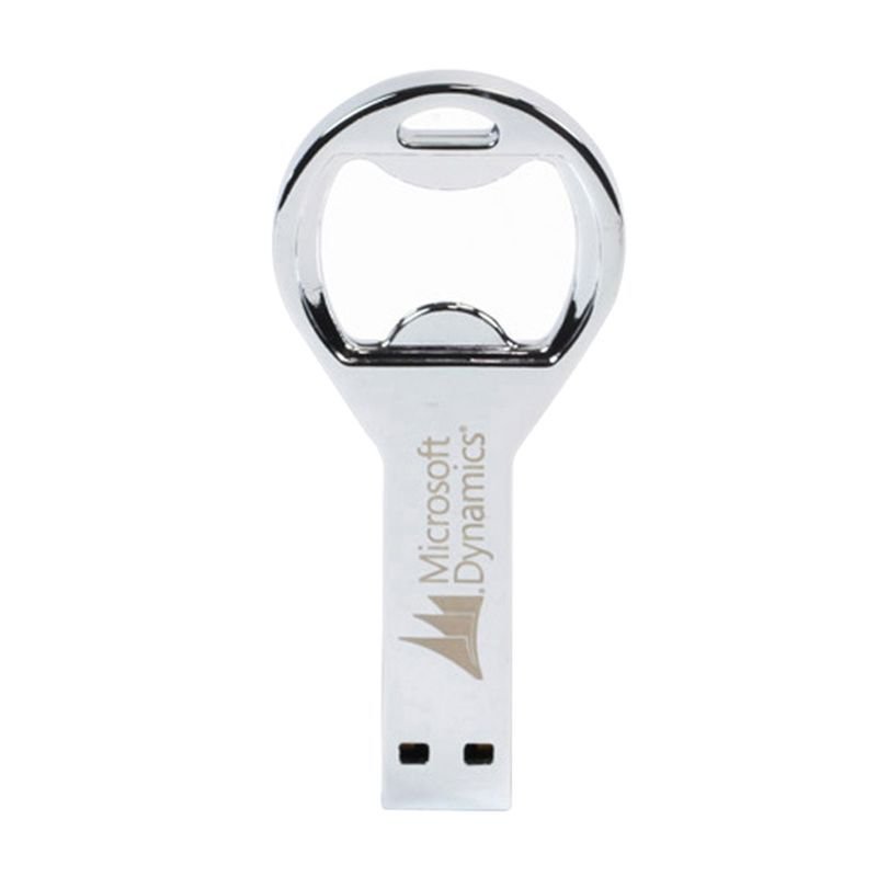 Bottle Opener Key Shaped Custom USB Flash Drive