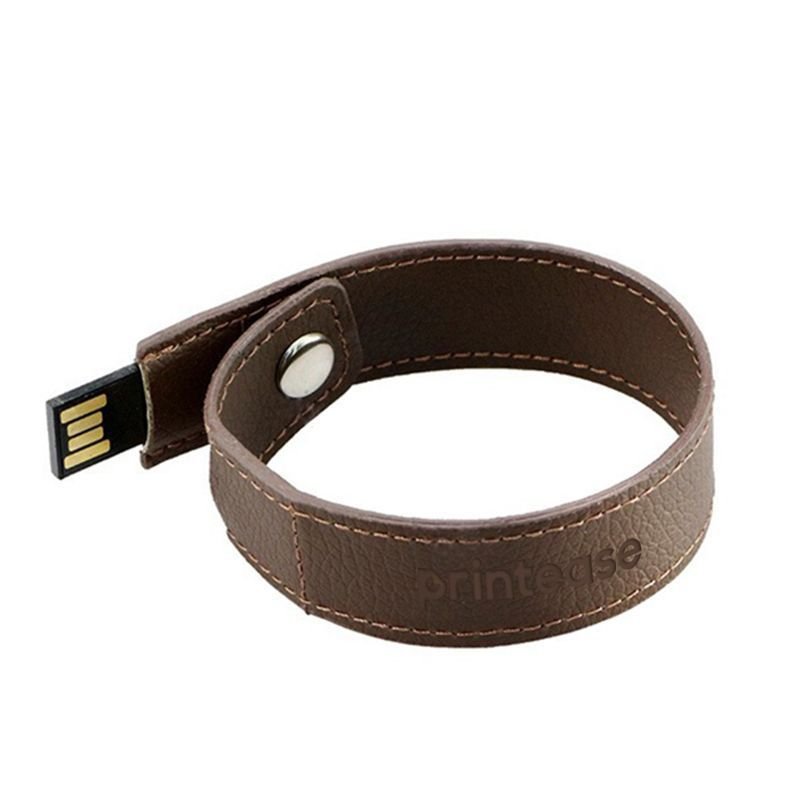 Leather Custom USB Bracelet