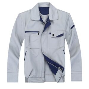 Long Sleeve Industrial Work Shirt Custom WorkwearJacket