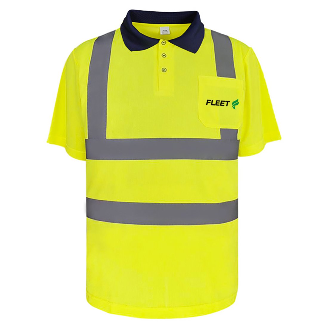 Custom Hi-Vis Polyester Polo Shirt
