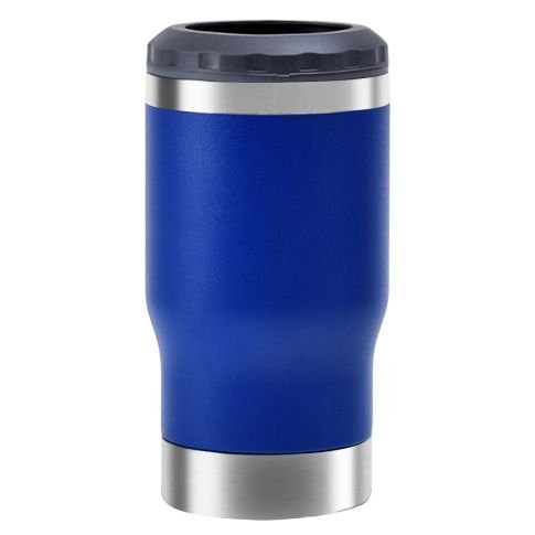Custom Double Wall Tumbler Can Cooler w/ Bottle Opener - 14 oz.
