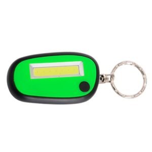 Custom Bright COB Light Key chain w/ Split Ring