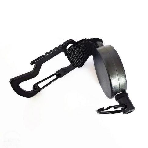 Custom Retractable Multifunction Keychain w/ Steel Cable