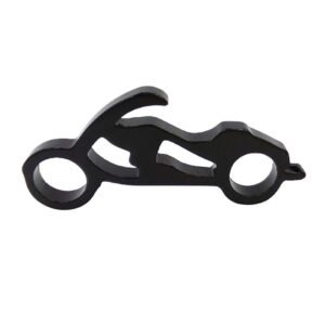 Custom Motorbike Shaped Bottle Opener w/ Keyring