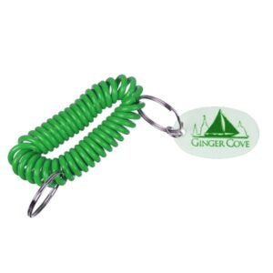 Custom Bracelet Coil Keychains