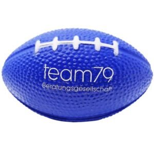 Custom Football Stress Ball - 3.5"