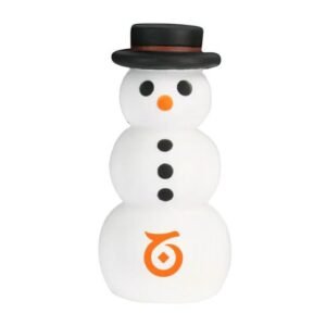 Custom Christmas Snowman Stress Toy