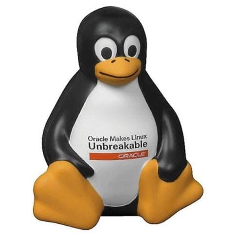 Sitting Penguin Custom Stress Balls
